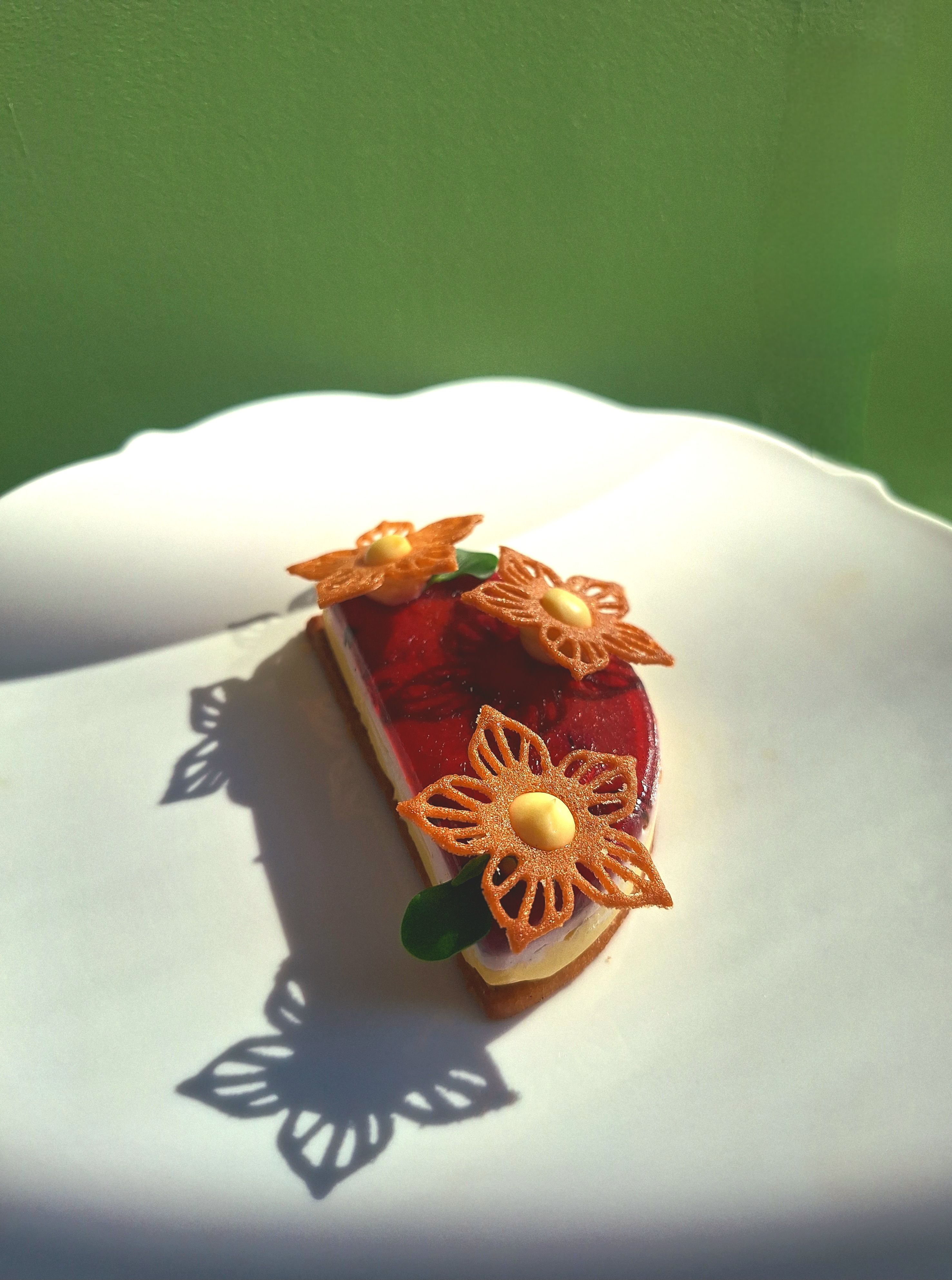 Venez déguster notre délicieux crémeux aux citrons Bio dans notre pâtisserie sur Arles COSMOS